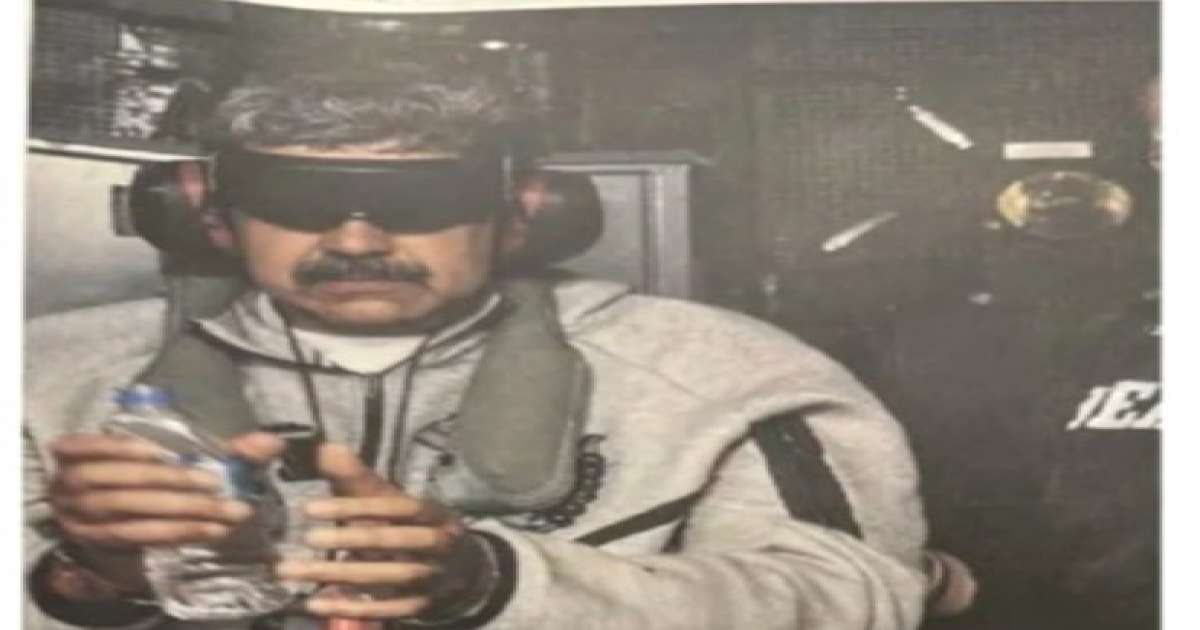 ترامب ينشر أول صورة لاعتقال الرئيس الفنزويلي نيكولاس مادورو