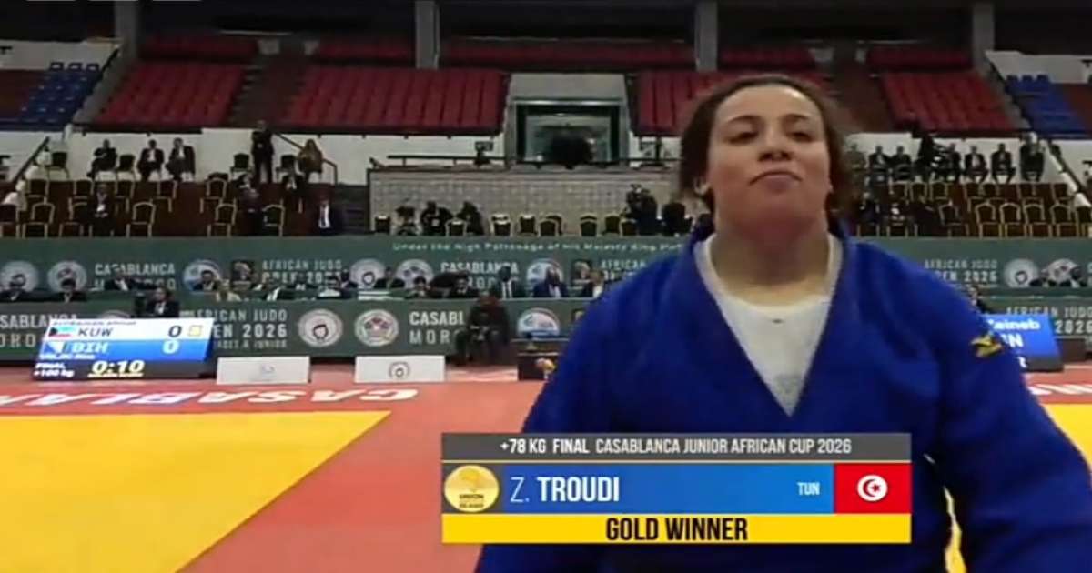 الدورة الدولية المفتوحة للجيدو أواسط بالمغرب: ميدالية ذهبية وأخرى برونزية لتونس