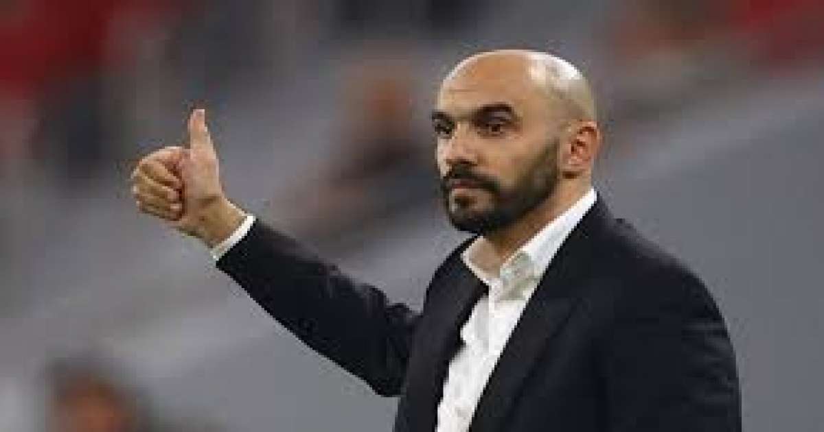 الجامعة المغربية لكرة القدم تنفي استقالة الركراكي